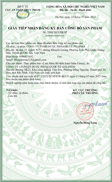 Ảnh của Bổ thần kinh Gaba Fursul Hộp 30 viên