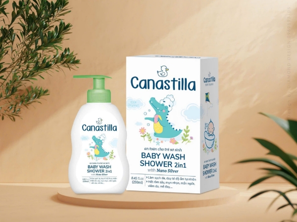 Ảnh của Sữa tắm Canastilla an toàn, dịu nhẹ cho bé Chai 250ml