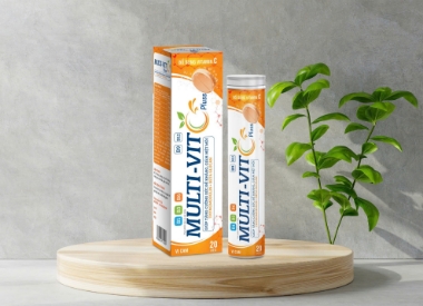 Ảnh của Sủi Multi- VitC Vị cam bổ sung vitamin và khoáng chất Tuýp 20 viên