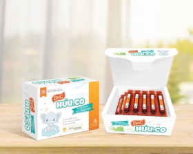 Siro ZnC Hữu Cơ bổ sung kẽm tăng đề kháng trẻ em hộp 20 ống