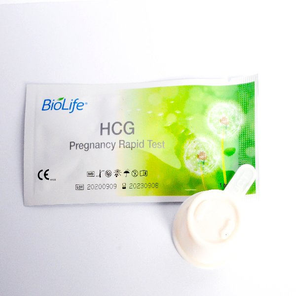 Ảnh của Que thử thai Biolife HCG Pregnancy Rapid Test bản 4MM