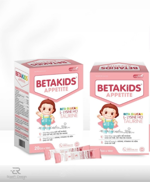 Ảnh của  BETAKIDS APPETITE - Hỗ trợ giúp trẻ ăn ngon, tăng cường sức đề kháng cho cơ thể