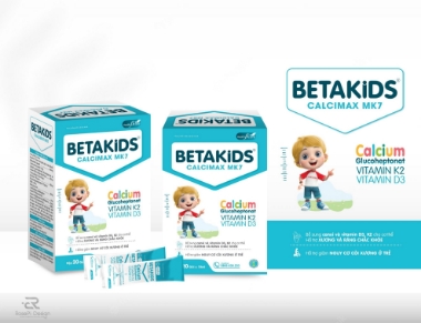 Ảnh của BETAKIDS CALCI MAX MK7 -  Bổ sung Canxi và vitamin D3, K2