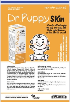 Ảnh của Kem bôi  em bé Dr.puppy giảm hăm da, mẩn ngứa, muỗi đốt 