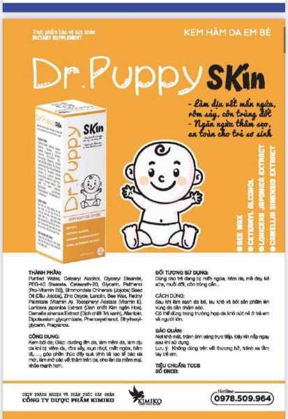 Ảnh của Kem bôi  em bé Dr.puppy giảm hăm da, mẩn ngứa, muỗi đốt 