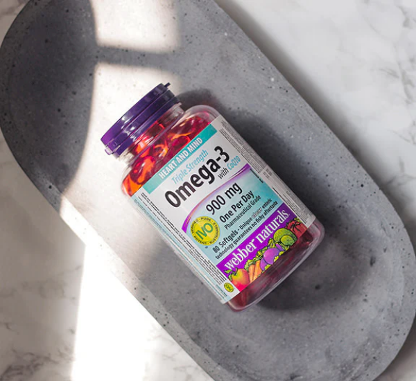 Ảnh của Webber Naturals Triple Strength Omega 3  + CoQ10 (Hộp 80 Viên)