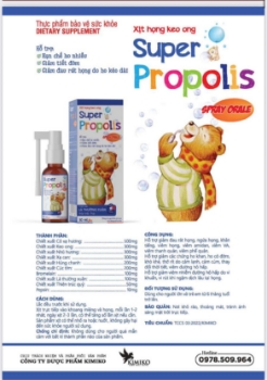 Ảnh của Xịt họng keo ong Super Propolis Chai 30ml