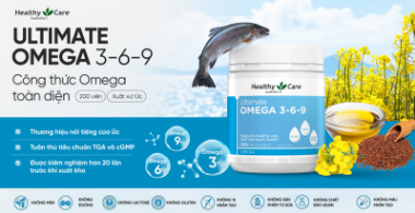 Ảnh của Viên uống Healthy Care Ultimate Omega 3-6-9 bổ mắt và tim mạch (Hộp 200 viên)