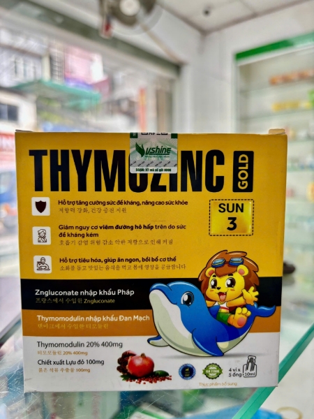 Ảnh của Siro ThymozinC tăng cường sức đề kháng cho bé Hộp 20 ống