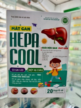 Ảnh của Siro Hepa cool mát gan, thanh nhiệt tiêu độc Hộp 20 ống