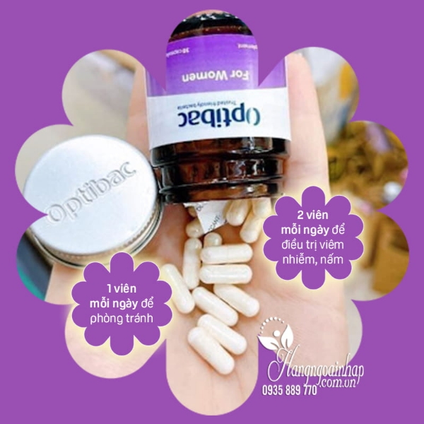 Ảnh của Men Vi Sinh Optibac Probiotics Cho Phụ Nữ - hàng nhập khẩu (hộp 30 Viên)