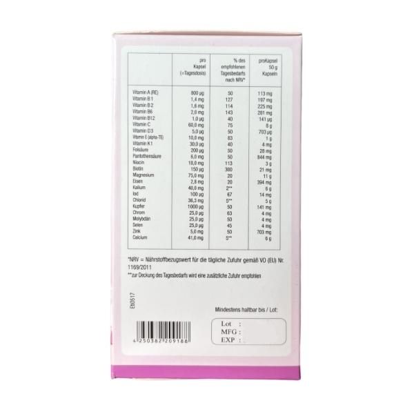 Ảnh của Sanct Bernhard A-Z Kapseln – Vitamin tổng hợp Đức ( Hộp 60 viên )