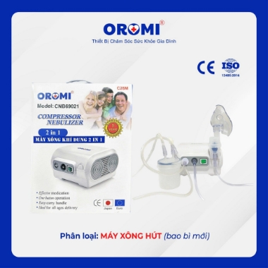 Ảnh của Máy xông khí dung Oromi 2in1 ( kèm chức năng hút mũi) mẫu mới