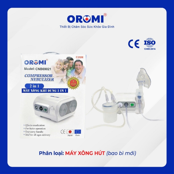 Ảnh của Máy xông khí dung Oromi 2in1 ( kèm chức năng hút mũi) mẫu mới