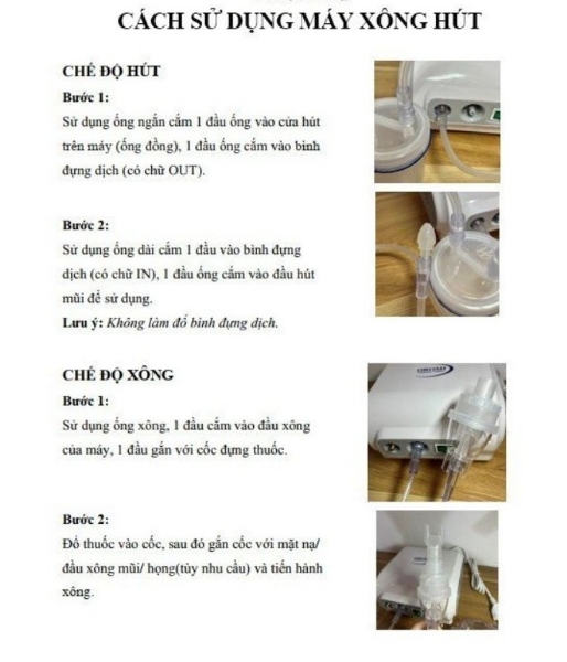 Ảnh của Máy xông khí dung Oromi 2in1 ( kèm chức năng hút mũi) mẫu mới