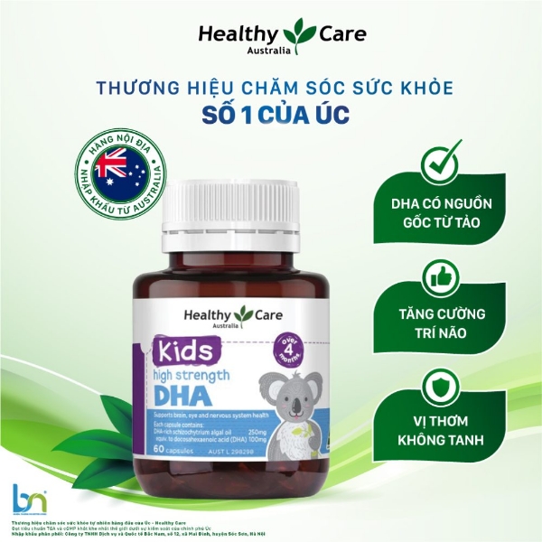 Ảnh của VIÊN UỐNG BỔ SUNG DHA HEALTHY CARE KIDS HIGH STRENGTH