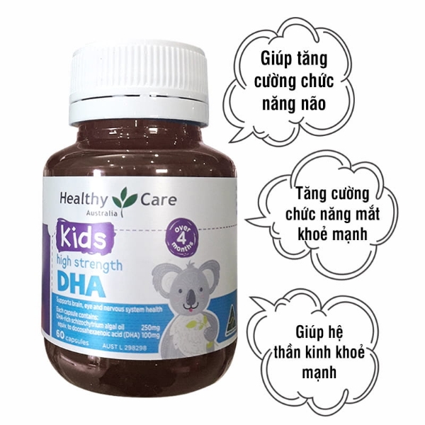 Ảnh của VIÊN UỐNG BỔ SUNG DHA HEALTHY CARE KIDS HIGH STRENGTH