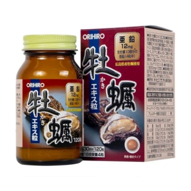 Ảnh của Tinh chất hàu tươi Nhật Bản Orihiro tăng cường sinh lý nam giới ( hộp 120 viên )