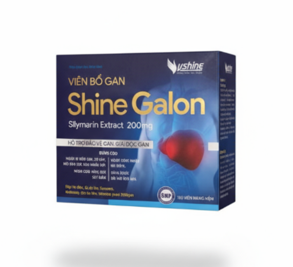 Ảnh của Viên uống Shine Galon hỗ trợ bảo vệ gan, giải độc gan, tăng cường chức năng gan Hộp 100 viên