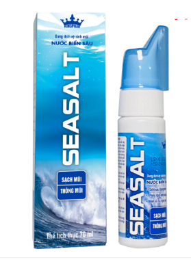 Ảnh của Xịt muối biển sâu SeaSalt cho người lớn Chai 70ml