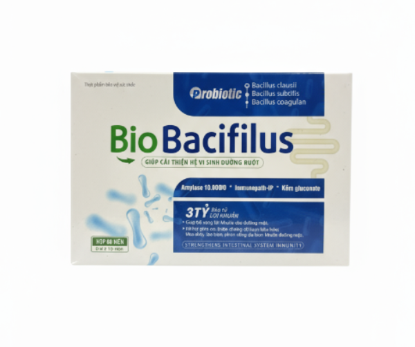Ảnh của Viên uống Bio Bacifilus bổ sung lợi khuẩn đường ruột ( Hộp 60 viên)