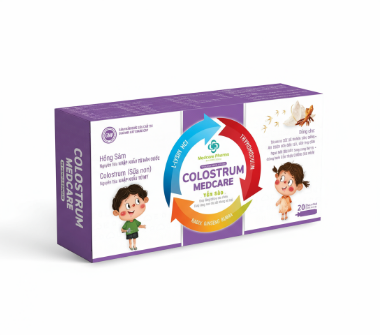 Ảnh của Siro Colostrum Medcare tăng sức đề kháng, hỗ trợ ăn ngon cho bé Hộp 20 ống