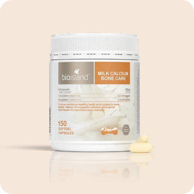 Ảnh của Viên uống bổ Sung Canxi, K2 và D3 Bioisland Milk Calcium Bone Care (Hộp 150 viên)