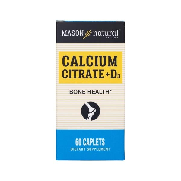 Ảnh của Mason Natural Calcium Citrate + D3 - Bổ sung canxi hữu cơ cho cơ thể