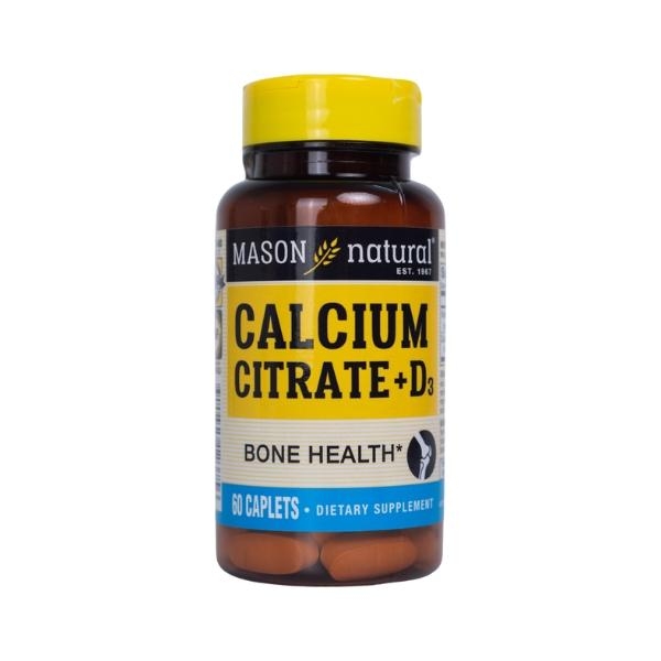 Ảnh của Mason Natural Calcium Citrate + D3 - Bổ sung canxi hữu cơ cho cơ thể