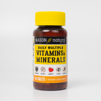 Ảnh của Mason Natural Daily Multiple Vitamins With Minerals - Bổ sung vitamin cho cơ thể (lọ 60 viên)