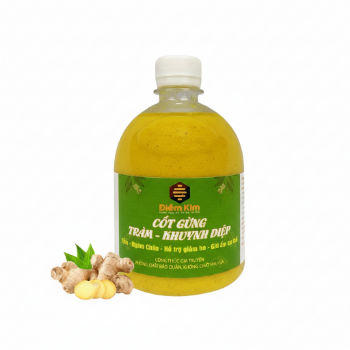 Ảnh của CỐT GỪNG TRÀM KHUYNH DIỆP ĐIỀM KIM CHAI 500ML