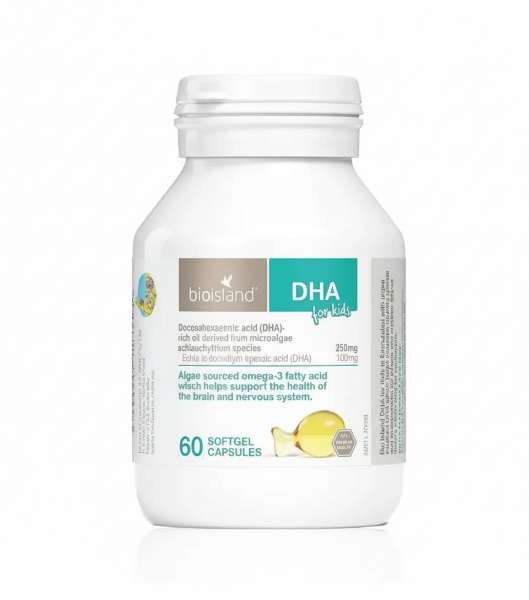 Ảnh của Viên uống Bioisland DHA For Kids Bổ Sung DHA Giúp Cải Thiện Trí Não và Thị Lực Cho Trẻ (Hộp 60 viên)