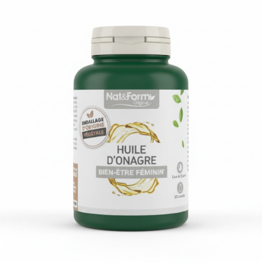 Ảnh của Nat & Form Huile d'Onagre – Viên Dầu Anh Thảo & Lưu Ly, Lọ 200 viên (Pháp)