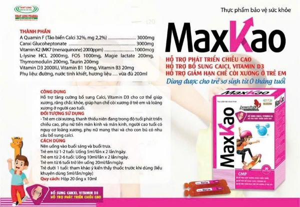 Ảnh của MaxKao - bổ sung calci cho trẻ