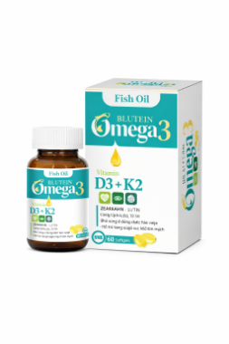 Ảnh của Viên dầu cá Blutein Omega 3 - (Lọ 60 viên)