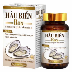 Hàu Biển Rox Rostex – Hỗ trợ tăng cường sinh lực nam 30v ​