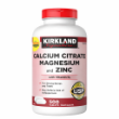 Ảnh của Hàng nhập khẩu - Kirkland Calcium Citrate Magnesium Zinc hỗ trợ xương chắc khỏe (Lọ 500 viên)