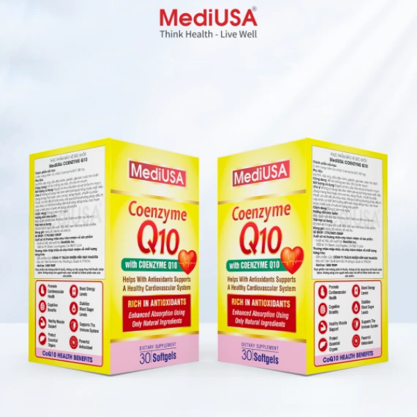 Ảnh của Viên uống hỗ trợ tim mạch COENZYME Q10 - 30 viên