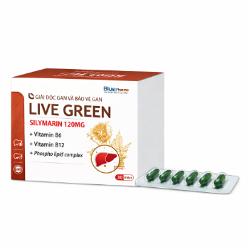 Ảnh của Viên uống Live Green hỗ trợ giải độc gan hộp 60 viên