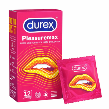 Ảnh của Bao Cao Su Durex Pleasuremax Hộp 12 Cái – Gân Gai Kích Thích Thái Lan