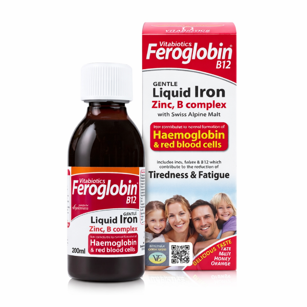 Ảnh của [HÀNG NHẬP KHẨU] Siro Feroglobin B12 Liquid Vitabiotics 200ml – Bổ máu sắt  cho trẻ