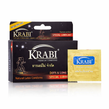 Ảnh của Bao cao su Krabi có gai kéo dài thời gian Dots Longtime 12 chiếc