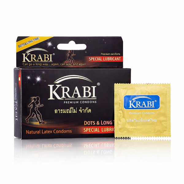 Ảnh của Bao cao su Krabi có gai kéo dài thời gian Dots Longtime 12 chiếc