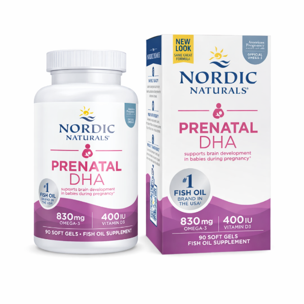 Ảnh của [HÀNG NHẬP KHẨU] Viên uống Nordic Naturals Prenatal DHA  bổ sung DHA Cho Bà Bầu Hộp 90 viên