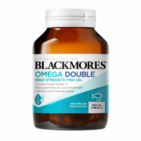 [HÀNG NHẬP KHẨU] Viên uống Blackmores Omega Double dầu cá Omega-3 (90 viên)