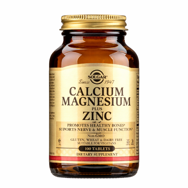 Ảnh của [HÀNG NHẬP KHẨU] Viên uống Solgar Calcium Magnesium Plus Zinc từ MỸ hỗ trợ xương chắc khỏe (100 viên)