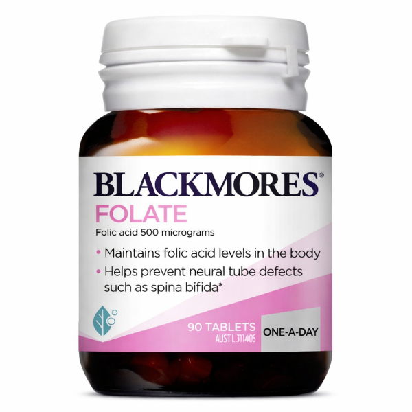 Ảnh của  Viên uống bổ sung acid folic BLACKMORES FOLATE (lọ 90 viên)