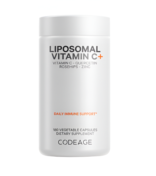 Ảnh của [HÀNG NHẬP KHẨU] Liposomal Vitamin C Codeage 180 Viên Hỗ Trợ Sáng Da, Tăng Đề Kháng