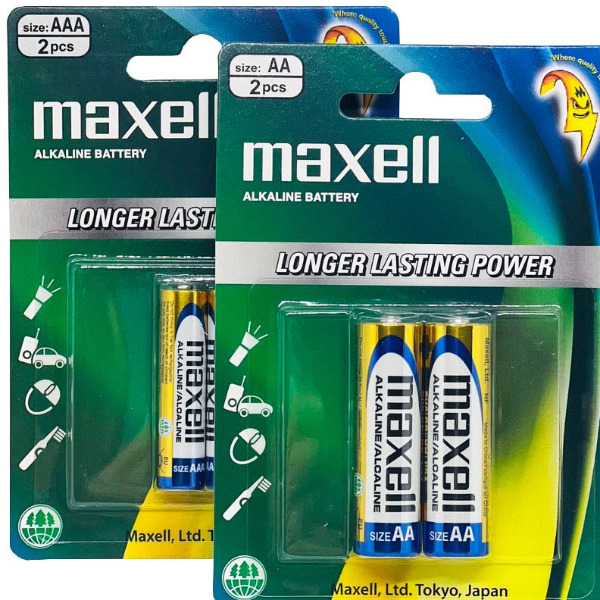 Ảnh của QUÀ TẶNG KÈM - 4 viên pin Maxcell tặng cùng Máy đo Huyết áp Microlife BP 3NZ1 - 1P