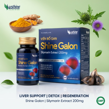 Ảnh của Shine Galon hỗ trợ bảo vệ gan giải độc  Hộp 100 viên